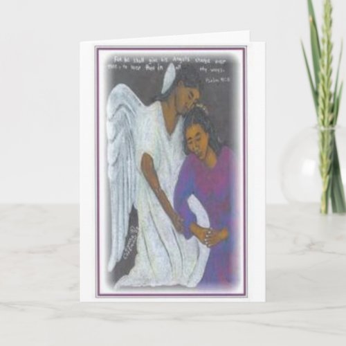 Guardian Angel Psalm 9111 Card