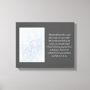 Guardian Angel recovery Canvas Print