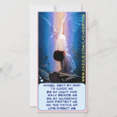 GUARDIAN ANGEL ROSE photo card (Front)