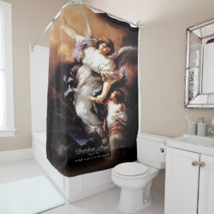 Guardian Angel Shower Curtain