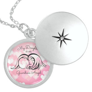 Guardian Angel Sterling Silver Necklace