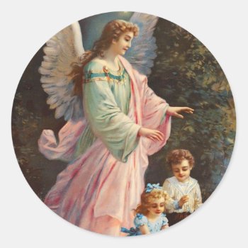 Guardian Angel Stickers by Xuxario at Zazzle