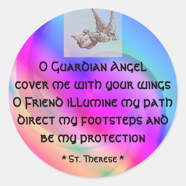 Guardian Angel stickers (Front)