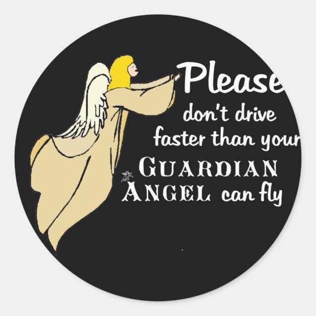 Guardian Angel Stickers (Front)