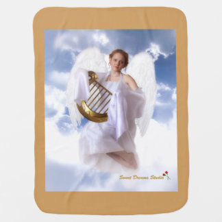 Guardian angel swaddle blanket