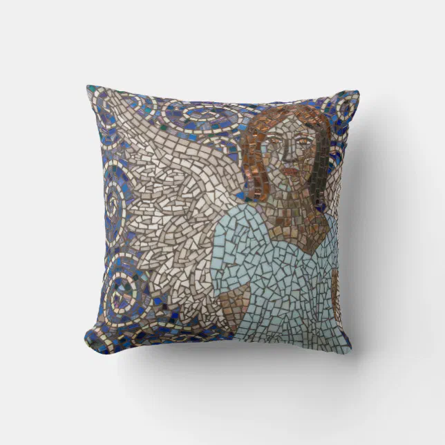 Guardian Angel Throw Pillow Zazzle