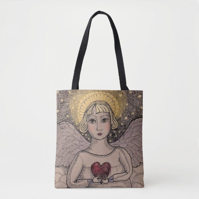 Guardian Angel Tote Bag (Front)