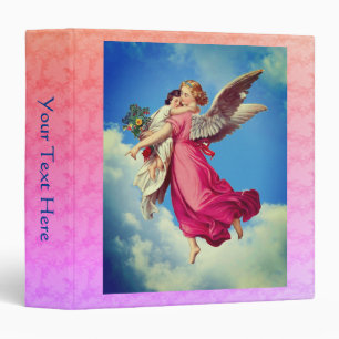 Guardian Angel With Child Personalized 3 Ring Binder