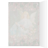 Guardian Angel with Pink Roses (Inside (Left))