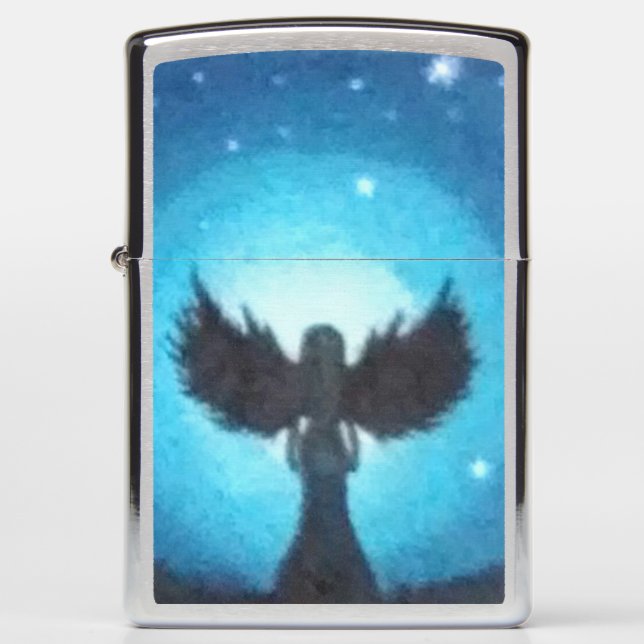 Guardian Angel Zippo Lighter (Front)