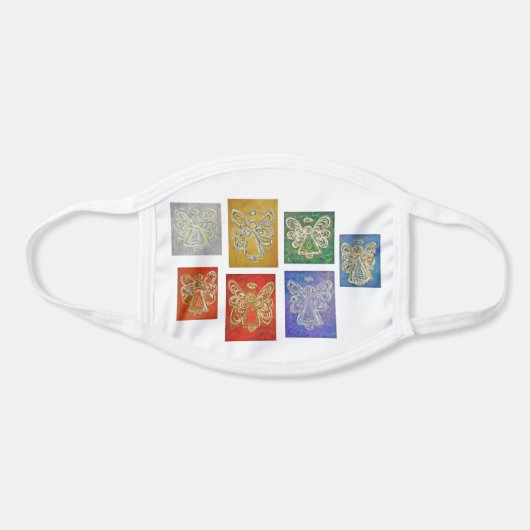 Guardian Angels Art Custom Design Face Mask (Front)