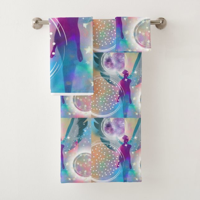 Guardian Angels Bath Towel Set (Insitu)