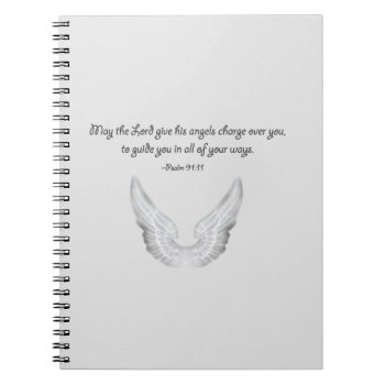 Guardian Angels Notebook by capturedbyKC at Zazzle