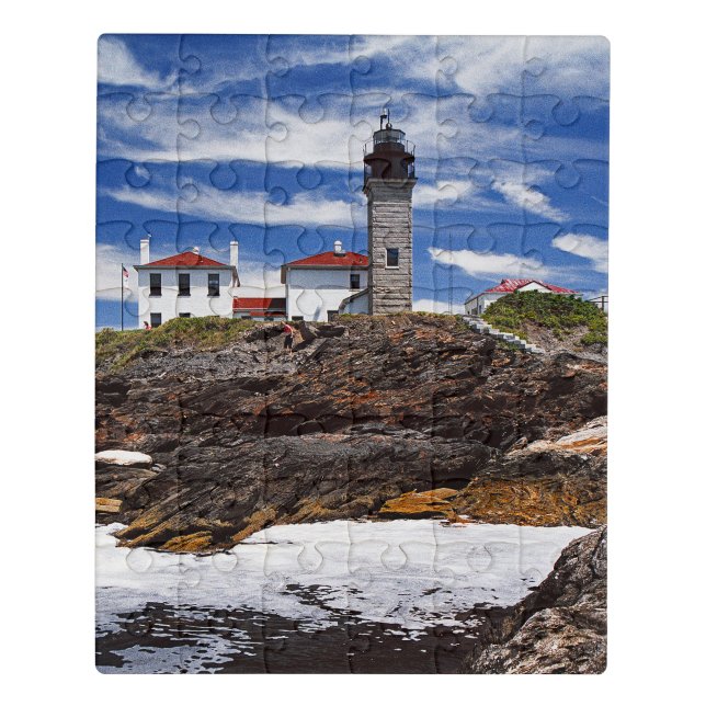Guardian at Beavertail Jigsaw Puzzle (Puzzle Vertical)