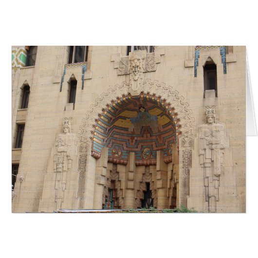 Guardian Building, Detroit, Michigan Card (Front Horizontal)