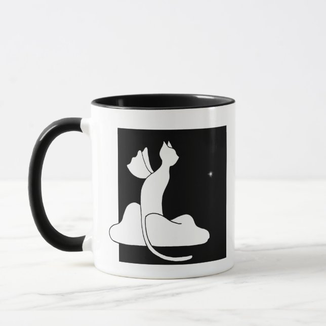 Guardian Cat Mug (Left)