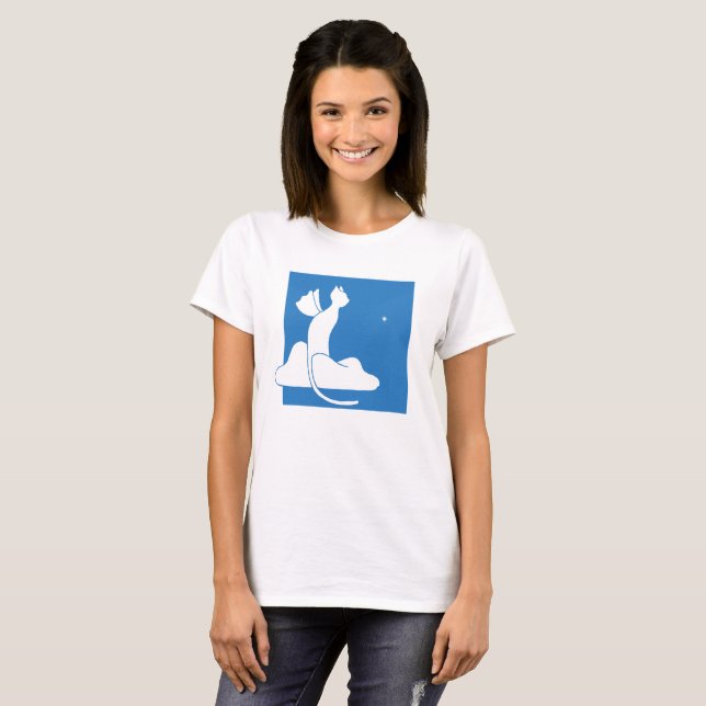 Guardian Cat T-Shirt (Front Full)