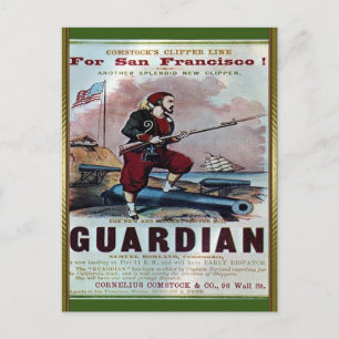 Guardian Clipper Sailing Postcard