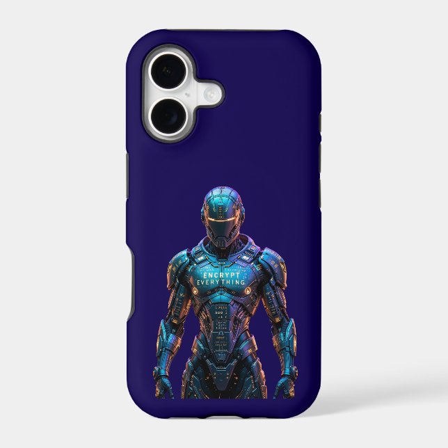 Guardian Encrypt Everything Iphone Case (Back)