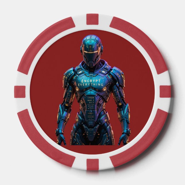 Guardian Encrypt Everything Poker Chips (Front)
