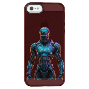 Guardian Encrypt Everything Clear iPhone SE/5/5s Case