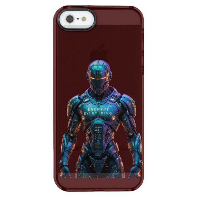 Guardian Encrypt Everything Uncommon iPhone Case (Back)