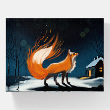 Guardian Fox Paperweight