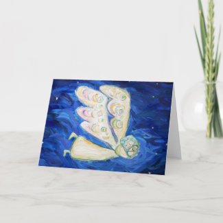 Guardian Light Angel Baby Note or Greeting Card
