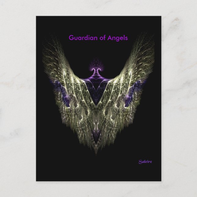 Guardian of Angels Postcard (Front)