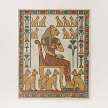 Guardian of Bubastis: Goddess Bastet and Cats