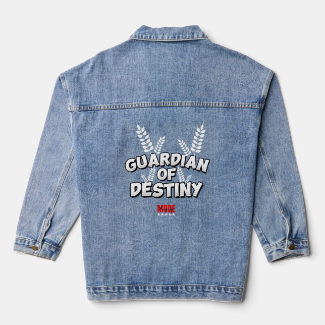 Guardian Of Destiny Mode Denim Jacket (Back)