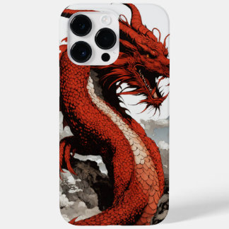 : "Guardian of Elegance: Dragon-Themed iPhone Case