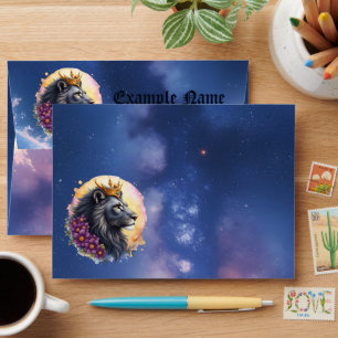 Guardian of Light - Lion of the Moonlit Realm. Envelope