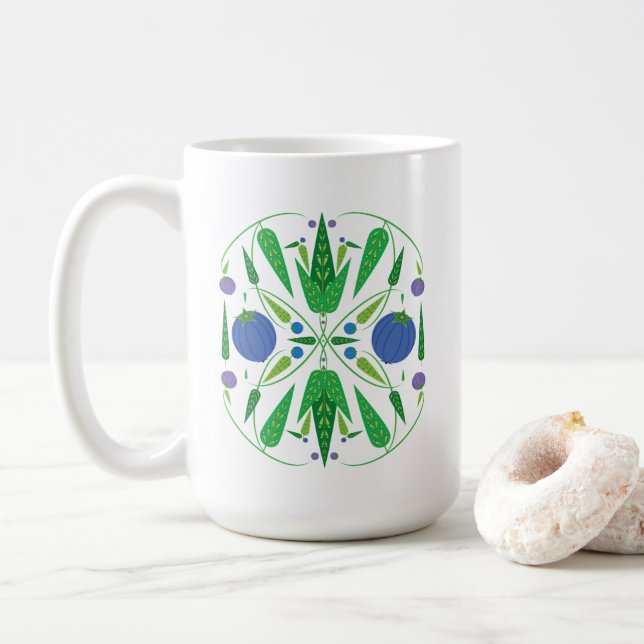 Guardian Of The Blueberries 15oz. Mug (With Donut)