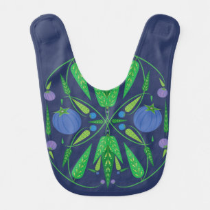 Guardian Of The Blueberries Baby Bib