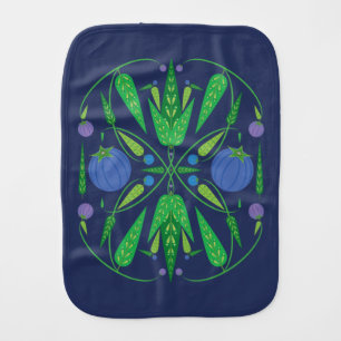 Guardian Of The Blueberries Burp Cloth
