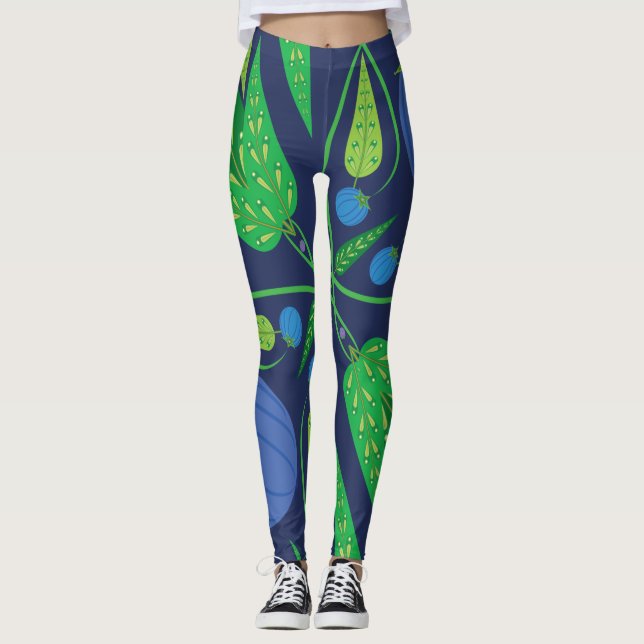 Guardian Of The Blueberries Leggings (Front)