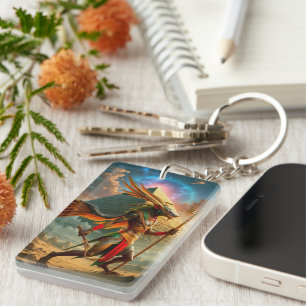 Guardian of the Celestial Gate – Anubis Keychain