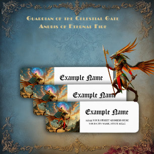 Guardian of the Celestial Gate – Anubis  Label