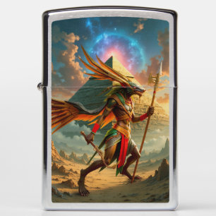 Guardian of the Celestial Gate – Anubis Zippo Lighter
