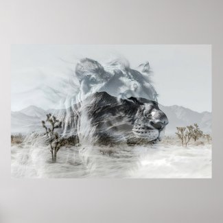 Guardian of the Desert: The Regal Lion