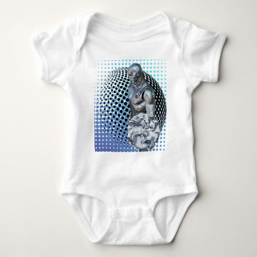 Guardian of the Digital Realm  Baby Bodysuit