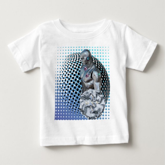 Guardian of the Digital Realm  Baby T-Shirt (Front)