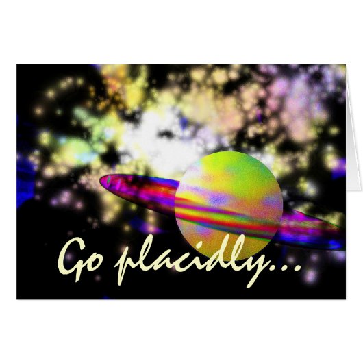 Guardian of the Galaxy DESIDERATA Cards (Front Horizontal)