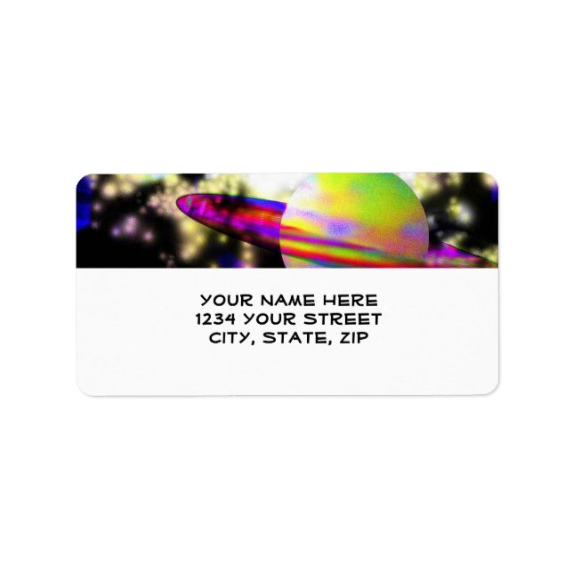 Guardian of the Galaxy Label (Front)