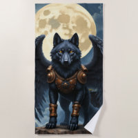 Guardian of the Moon – The Black Winged Wolf