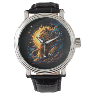 Guardian of the Solar Threshold – Lion of Balance  Watch