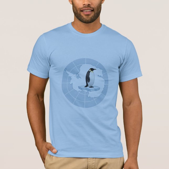 Guardian of the South Pole Antarctica Flag T-Shirt (Front)