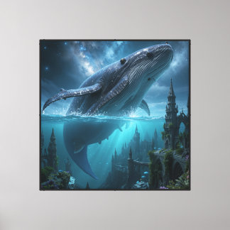 Guardian of the Sunken Cathedral Canvas Print