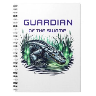 Guardian of the Swamp - Spiral Notebook